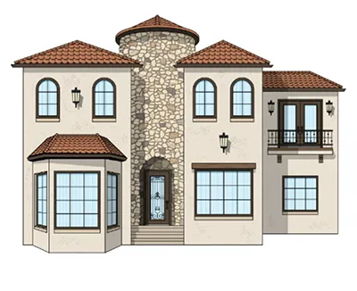 Builders Service_Exterior House and Window Styles_Spanish