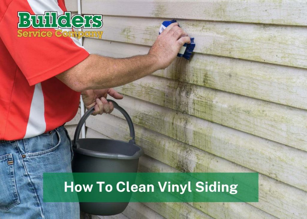 How to clean vinyl siding