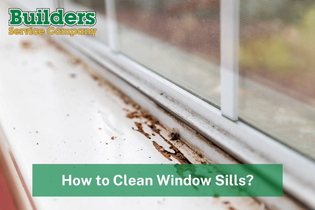 How to Clean Window Sills?