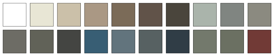 siding color options