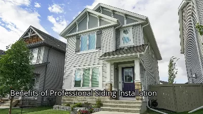 Benefits of Professional Siding Installation