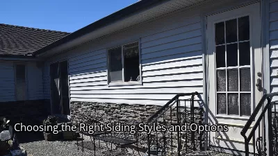 Choosing the Right Siding Styles and Options