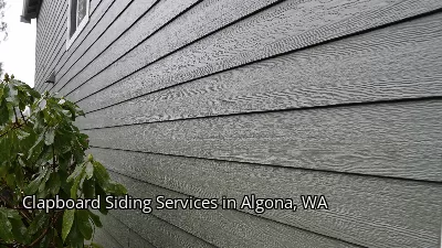 Clapboard Siding Services in Algona, WA