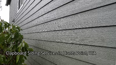 Clapboard Siding Services in Hunts Point, WA