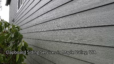 Clapboard Siding Services in Maple Valley, WA