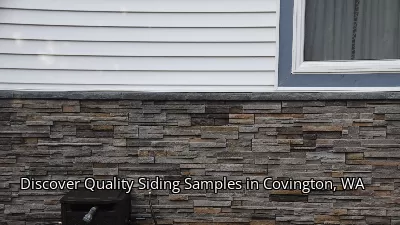 Discover Quality Siding Samples in Covington, WA