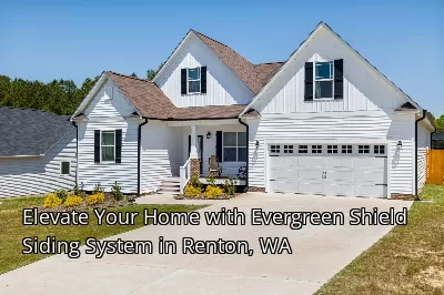 Elevate Your Home with Evergreen Shield Siding System in Renton, WA