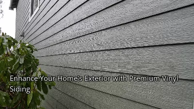 Enhance Your Home's Exterior with Premium Vinyl Siding