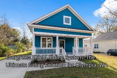 Evergreen Shield Siding System: The Ultimate Siding Solution for Olympia, WA