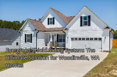 Evergreen Shield Siding System: The Ultimate Solution for Woodinville, WA Homes