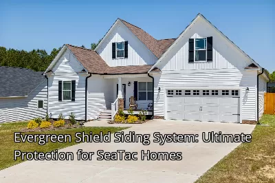 Evergreen Shield Siding System: Ultimate Protection for SeaTac Homes