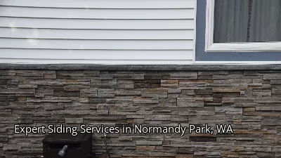 Expert Siding Services in Normandy Park, WA