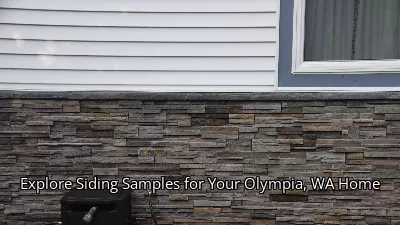 Explore Siding Samples for Your Olympia, WA Home
