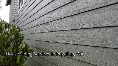 House Siding Services in Puyallup, WA