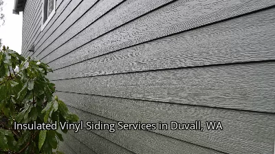 Insulated Vinyl Siding Services in Duvall, WA