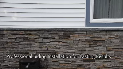 Professional Siding Installation for Lasting Results