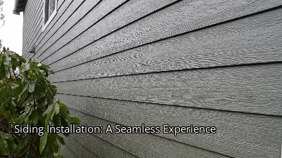 Siding Installation: A Seamless Experience