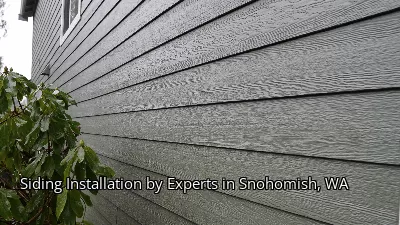Siding Installation by Experts in Snohomish, WA
