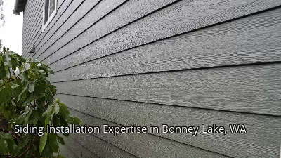 Siding Installation Expertise in Bonney Lake, WA