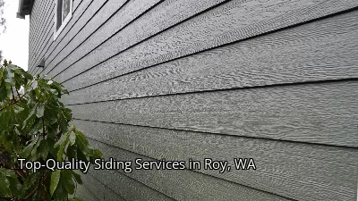 Top-Quality Siding Services in Roy, WA