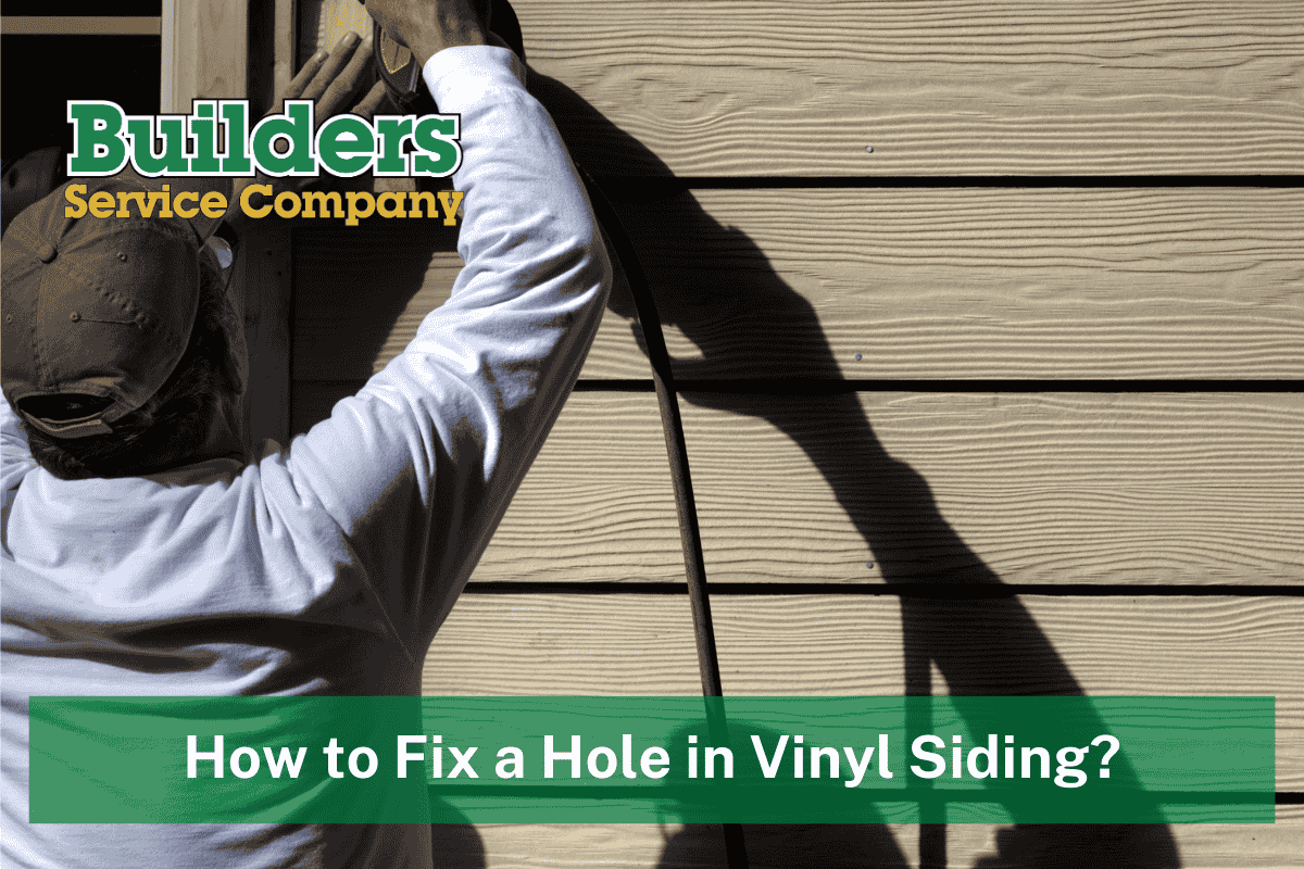 How to Fix a Hole in Vinyl Siding