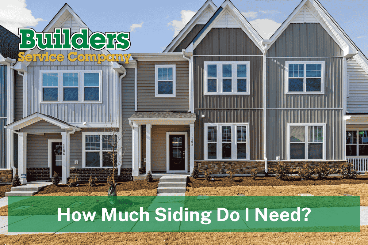 How Much Siding Do I Need