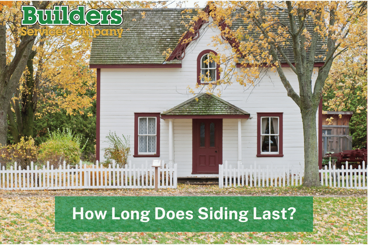 How long does siding last?