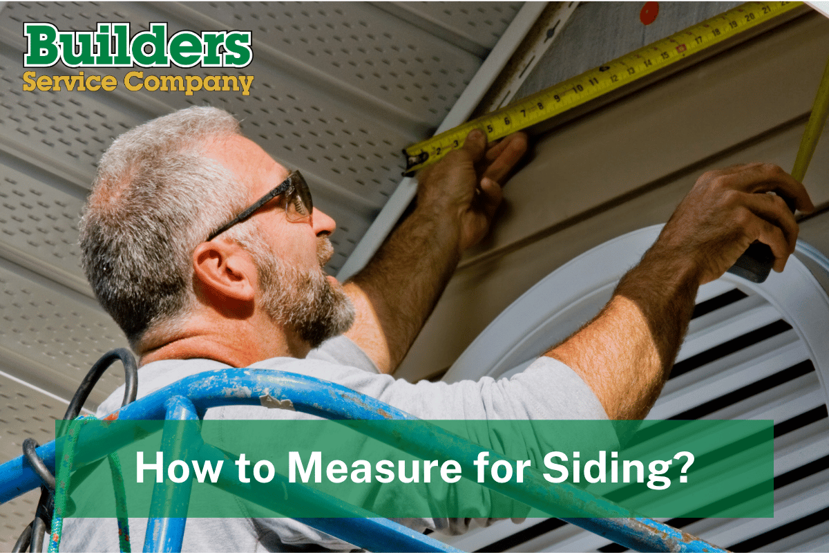 How to Measure for Siding