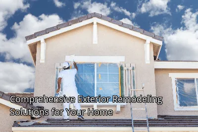 Comprehensive Exterior Remodeling Solutions for Your Home Comprehensive Exterior Remodeling Solutions for Your Home