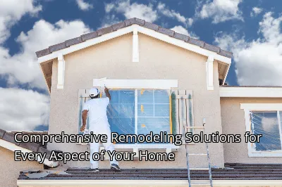 Comprehensive Remodeling Solutions for Every Aspect of Your Home Comprehensive Remodeling Solutions for Every Aspect of Your Home