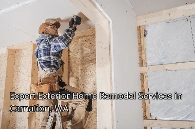 Expert Exterior Home Remodel Services in Carnation, WA
