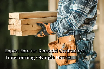 Expert Exterior Remodel Contractors: Transforming Olympia Homes Expert Exterior Remodel Contractors: Transforming Olympia Homes