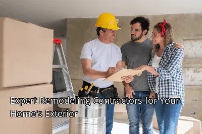 Expert Remodeling Contractors for Your Home's Exterior
