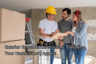Exterior Remodel Contractors: Elevating Your Home’s Curb Appeal