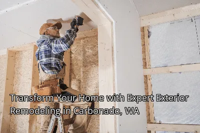Transform Your Home with Expert Exterior Remodeling in Carbonado, WA Transform Your Home with Expert Exterior Remodeling in Carbonado, WA