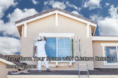 Transform Your Space with Custom Exterior Renovations Transform Your Space with Custom Exterior Renovations