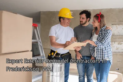 Expert Exterior Remodel Contractors in Frederickson, WA Expert Exterior Remodel Contractors in Frederickson, WA