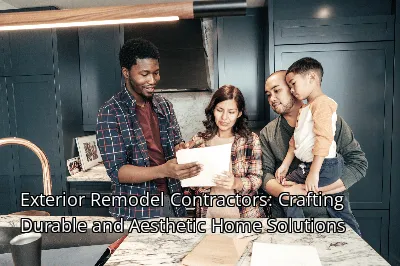 Exterior Remodel Contractors: Crafting Durable and Aesthetic Home Solutions