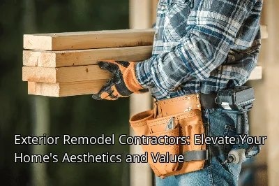 Exterior Remodel Contractors: Elevate Your Home's Aesthetics and Value