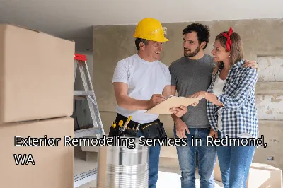 Exterior Remodeling Services in Redmond, WA
