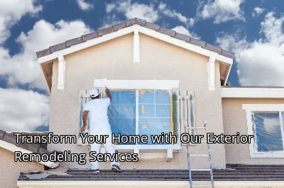 Transform Your Home with Our Exterior Remodeling Services Transform Your Home with Our Exterior Remodeling Services