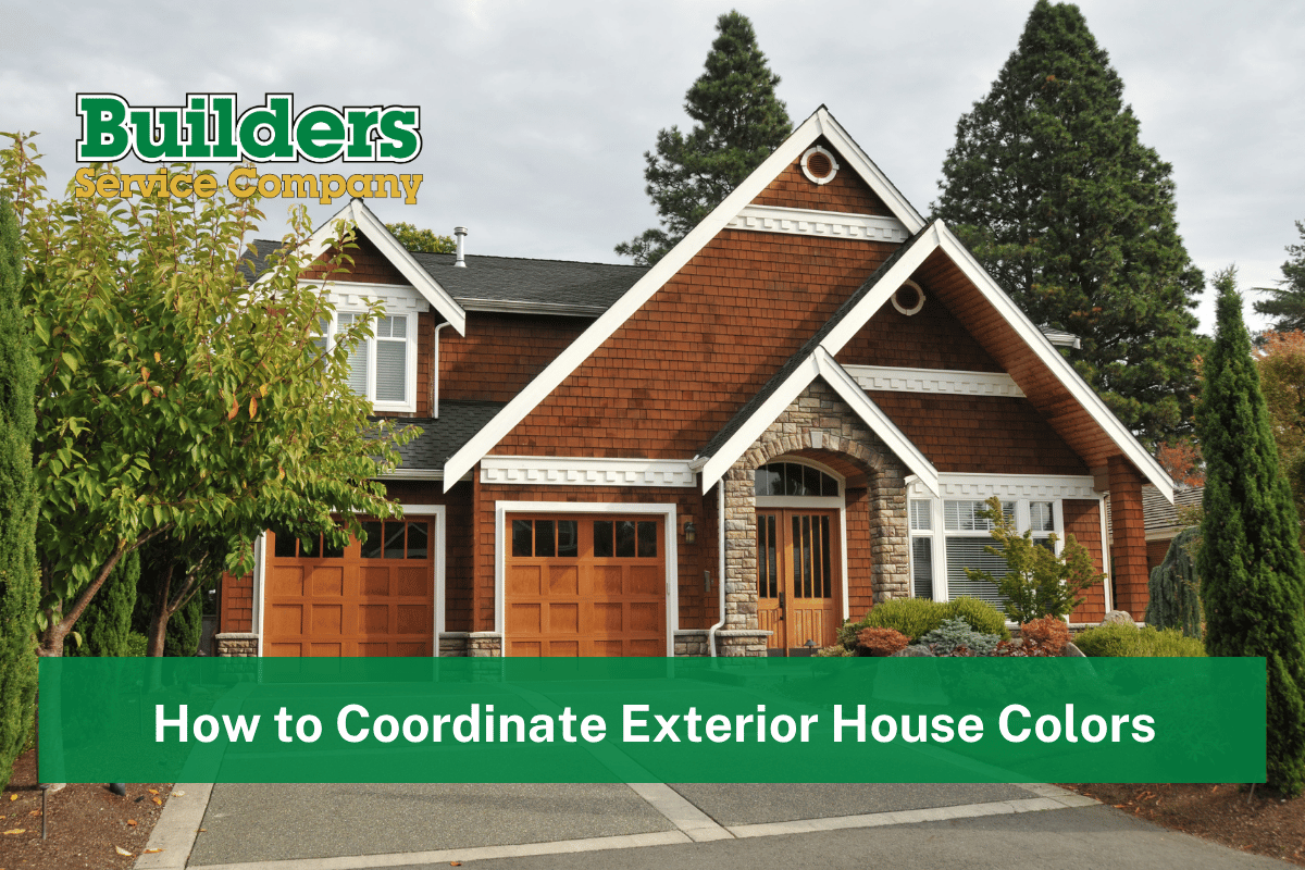 How to Coordinate Exterior House Colors