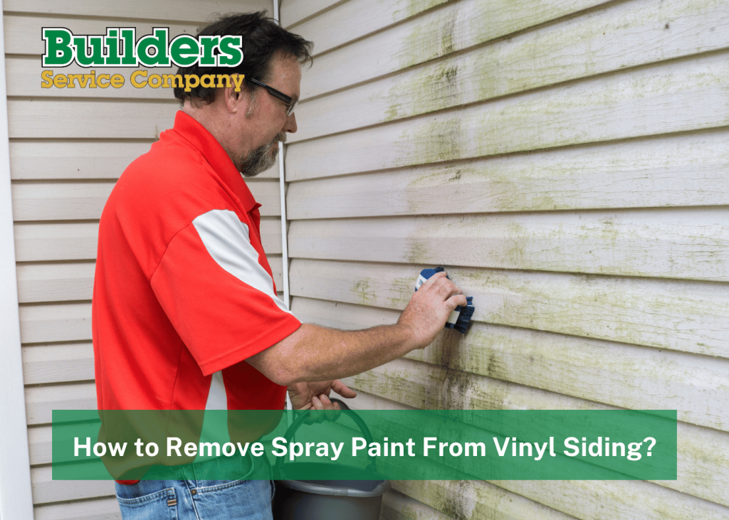 How to Remove Spray Paint From Vinyl Siding