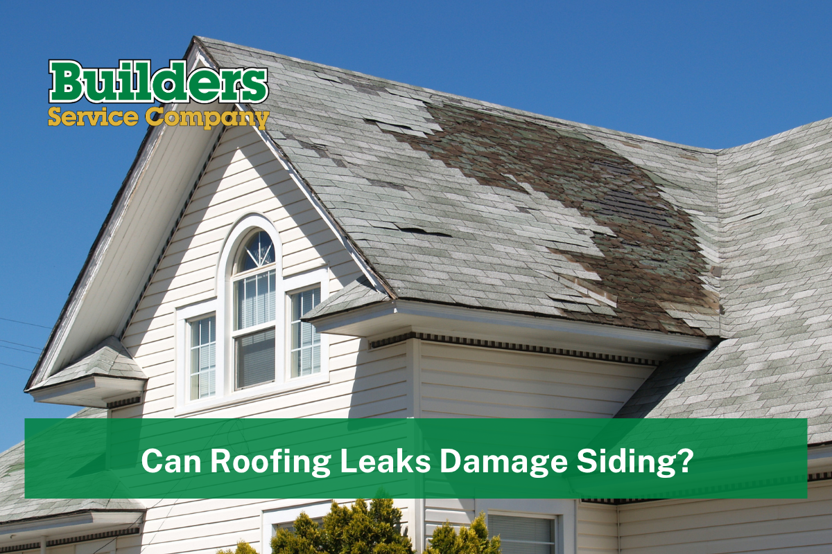 Can Roofing Leaks Damage Siding?