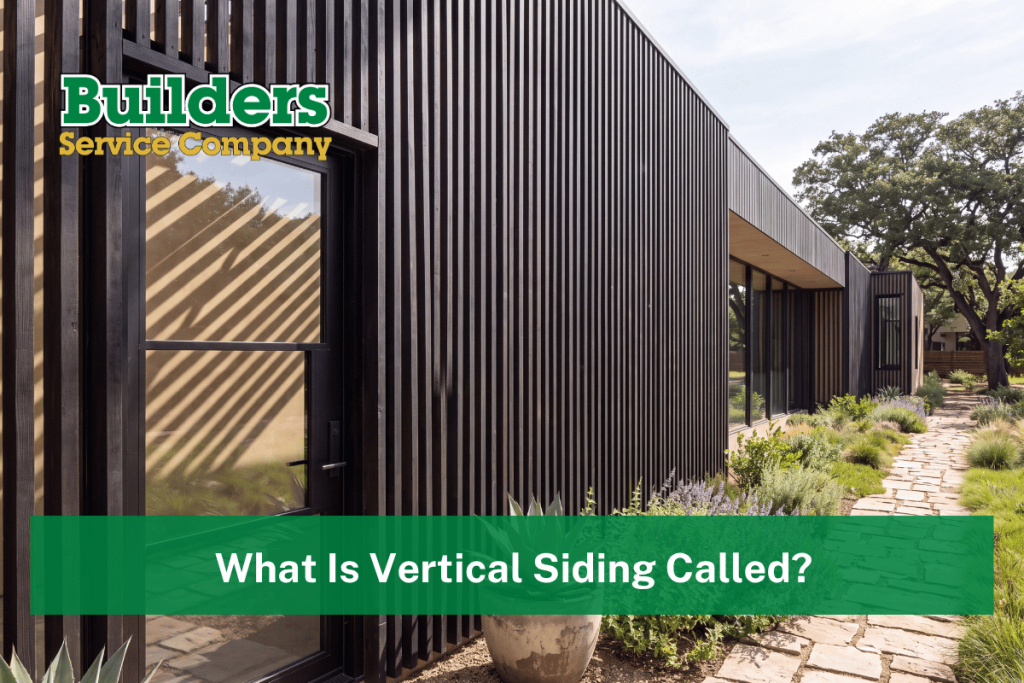 What Is Vertical Siding Called?
